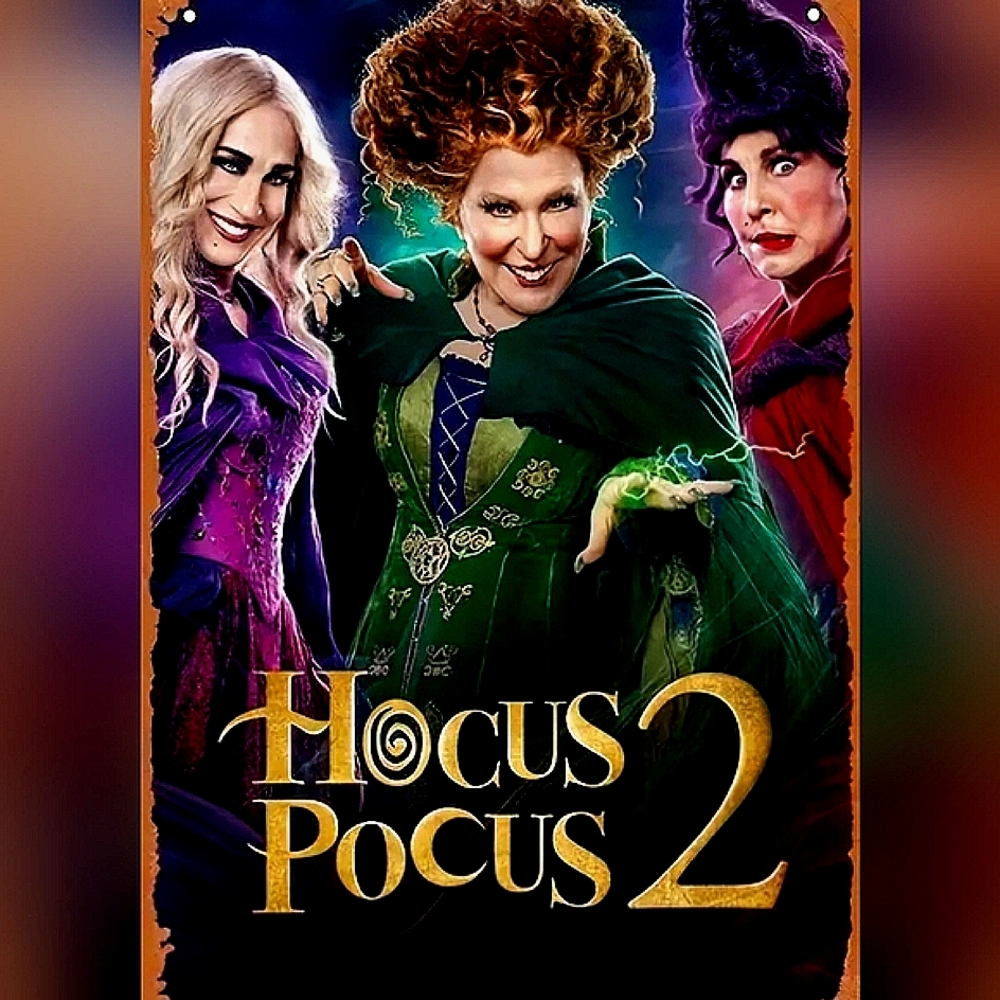 Hocus Pocus Movie Aluminum Decorative Sign